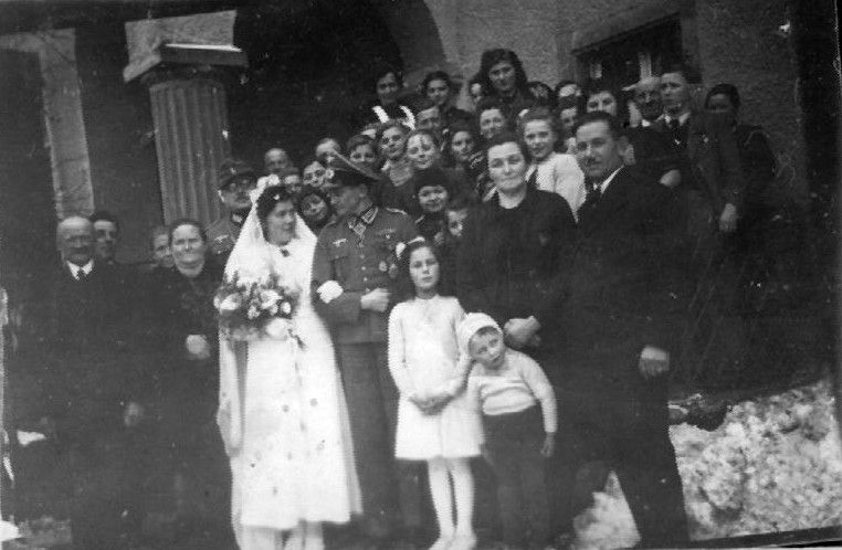 Hochzeit Merten Görgen am 09.01.1945